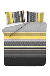 Asir Biancheria Da Letto di cotone Formas Multicolore, 200 x 220 cm