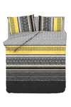 Asir Biancheria Da Letto di cotone Formas Multicolore, 200 x 220 cm