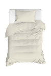 Biancheria Da Letto di cotone Fresh Avorio, 160 x 220 cm (1)