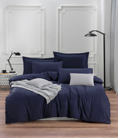 Biancheria Da Letto di cotone Fresh Blu, 200 x 220 cm