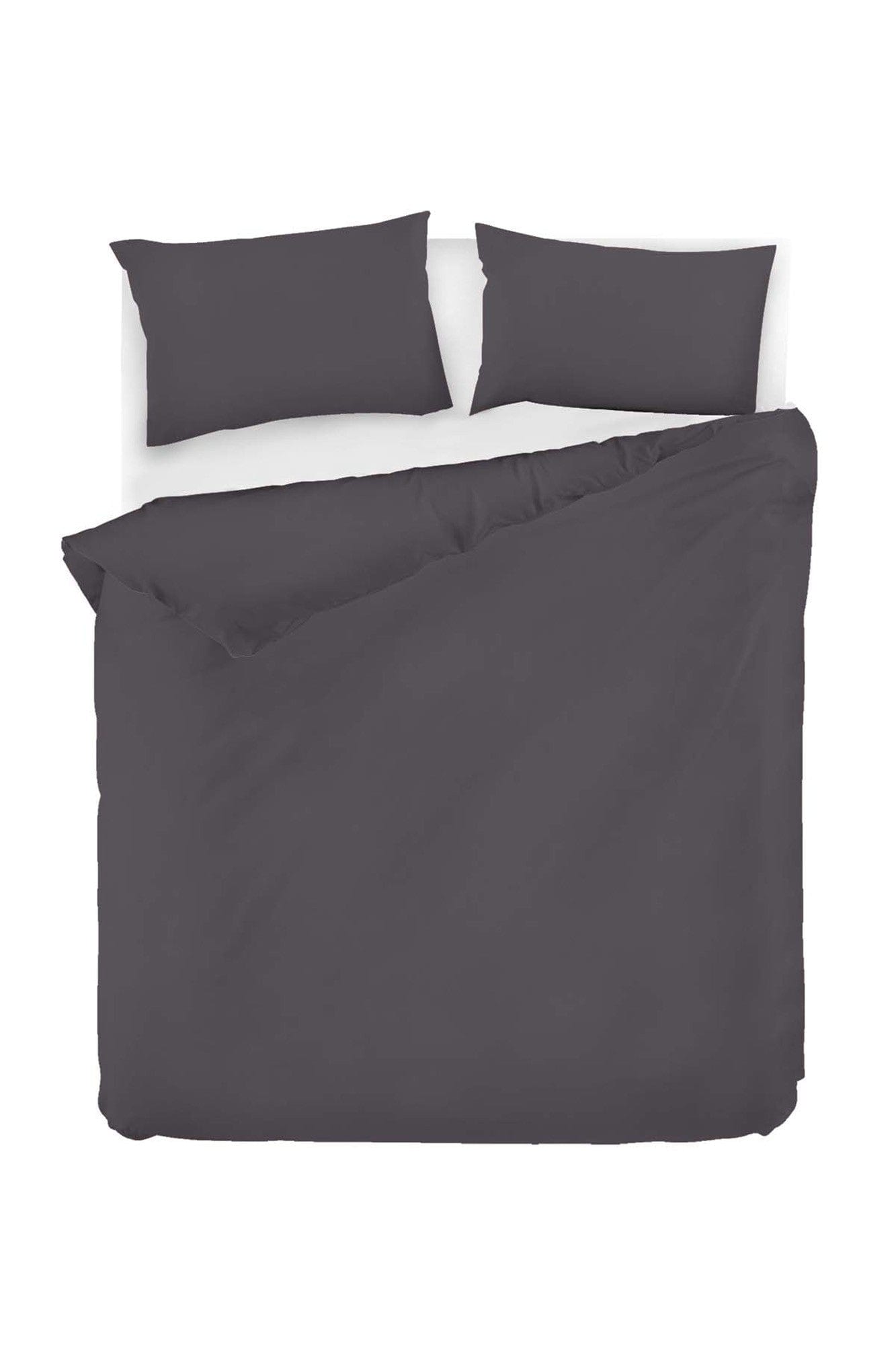 Asir Biancheria Da Letto di cotone Fresh Grigio, 200 x 220 cm