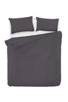 Asir Biancheria Da Letto di cotone Fresh Grigio, 200 x 220 cm