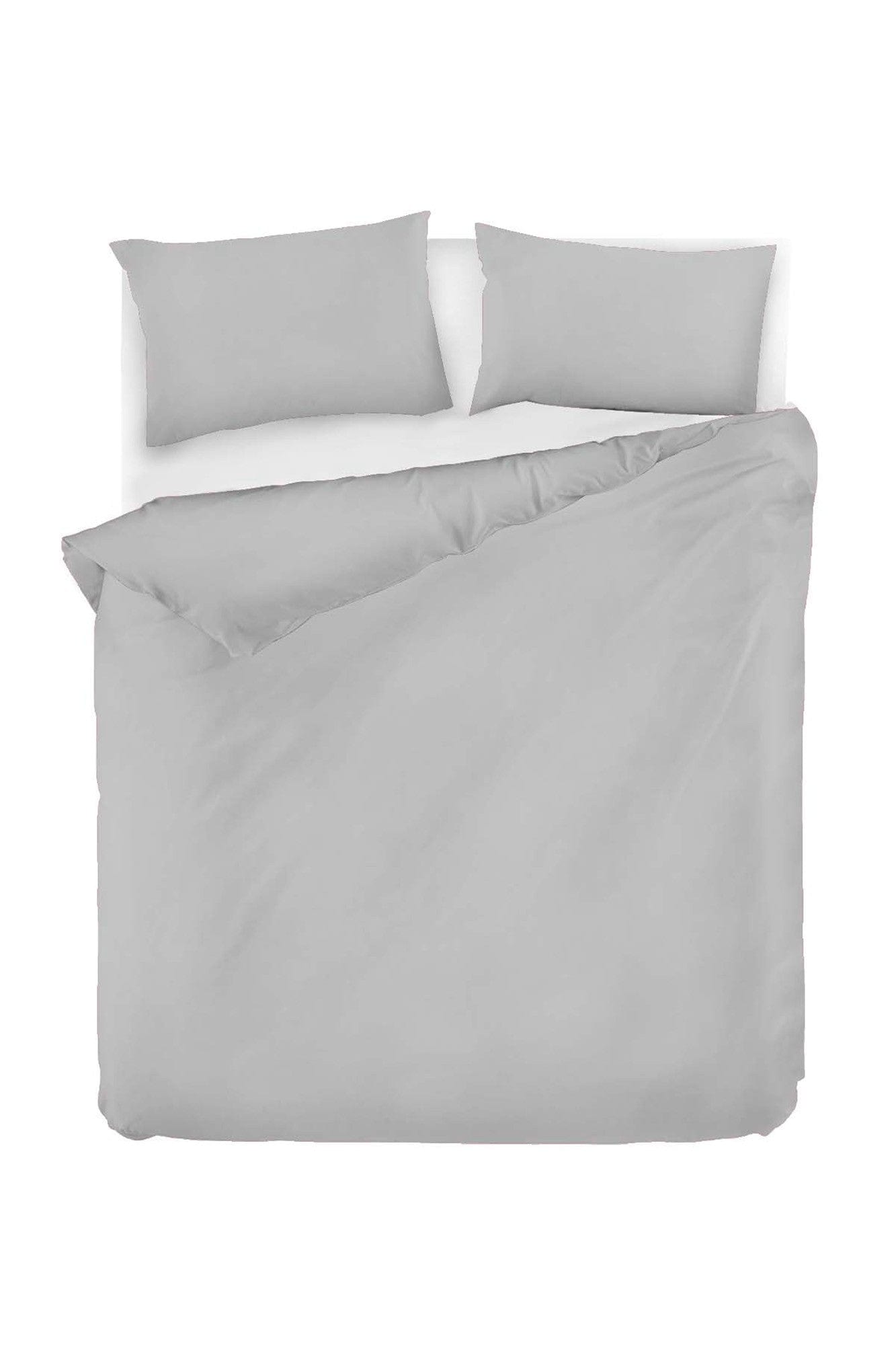 Asir Biancheria Da Letto di cotone Fresh Grigio, 200 x 220 cm