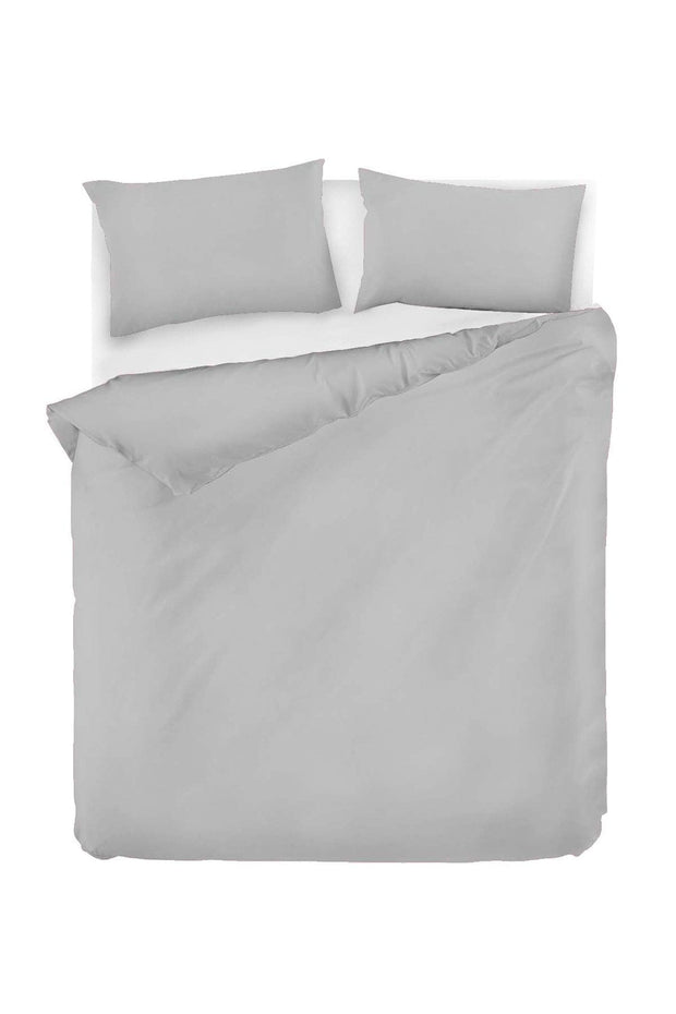 Asir Biancheria Da Letto di cotone Fresh Grigio, 200 x 220 cm