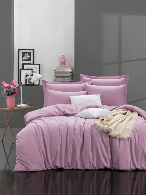 Asir Biancheria Da Letto di cotone Fresh Lilla, 200 x 220 cm
