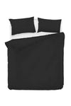 Asir Biancheria Da Letto di cotone Fresh Nero, 200 x 220 cm