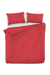 Asir Biancheria Da Letto di cotone Fresh Rosso, 200 x 220 cm
