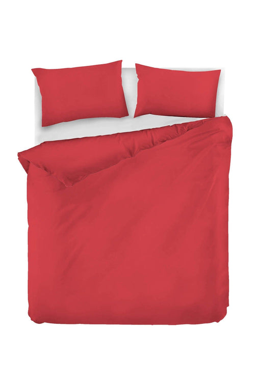 Asir Biancheria Da Letto di cotone Fresh Rosso, 200 x 220 cm