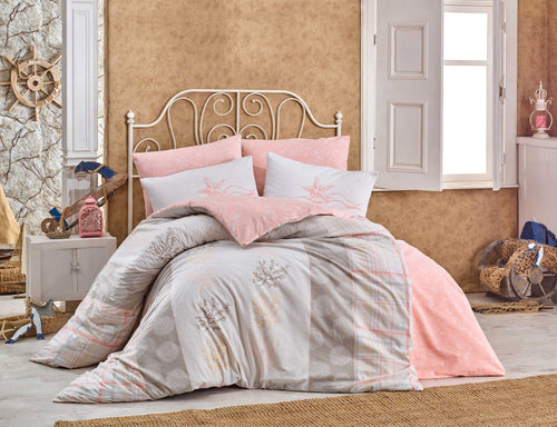 Biancheria Da Letto di cotone Fulvia Multicolore, 200 x 220 cm