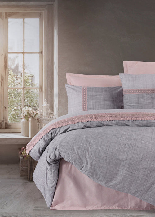 Asir Biancheria Da Letto di cotone Hazel Multicolore, 200 x 220 cm