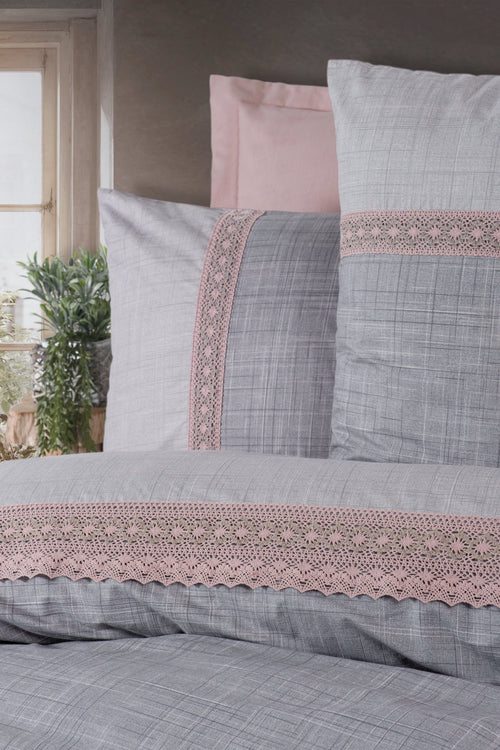 Asir Biancheria Da Letto di cotone Hazel Multicolore, 200 x 220 cm