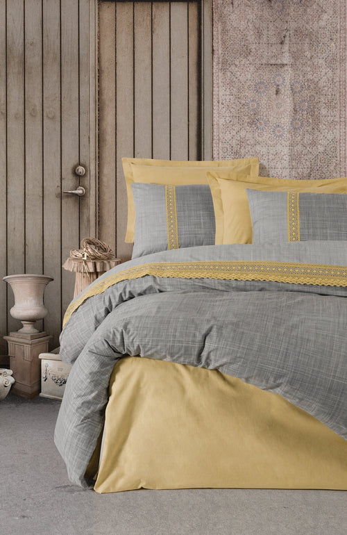 Asir Biancheria Da Letto di cotone Hazel Multicolore, 200 x 220 cm