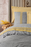 Asir Biancheria Da Letto di cotone Hazel Multicolore, 200 x 220 cm