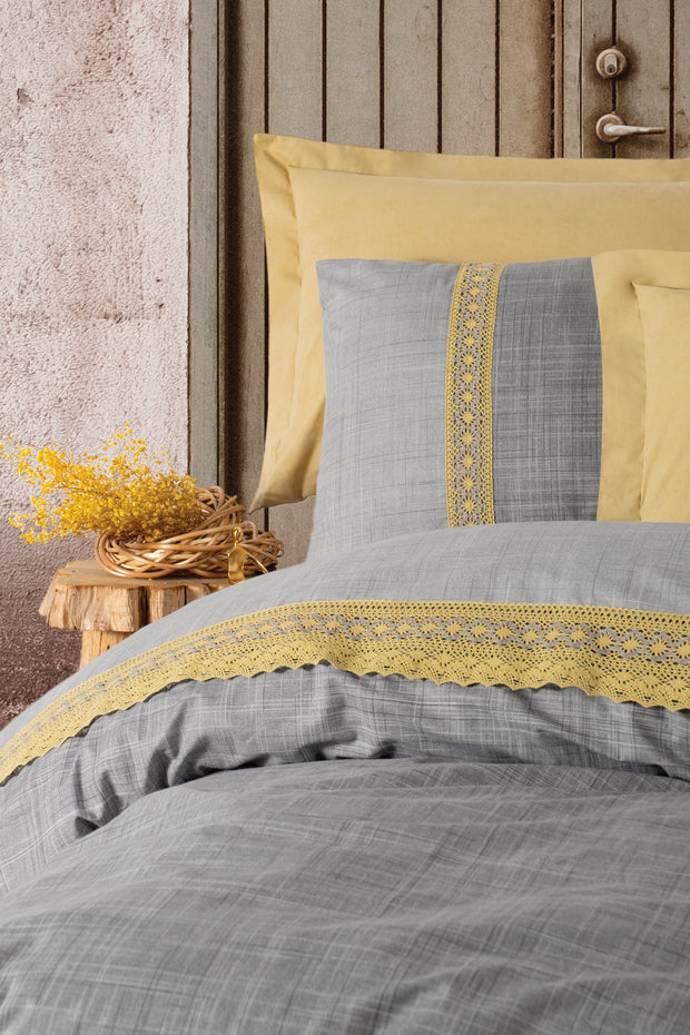 Asir Biancheria Da Letto di cotone Hazel Multicolore, 200 x 220 cm