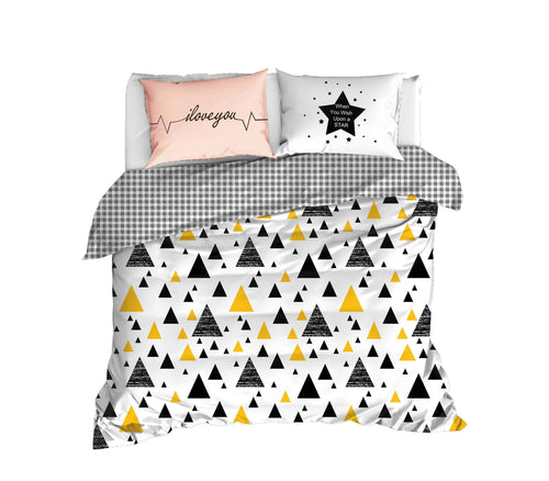 Asir Biancheria Da Letto di cotone I Multicolore, 200 x 220 cm