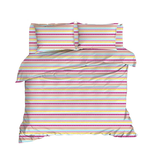 Asir Biancheria Da Letto di cotone İva Multicolore, 200 x 220 cm