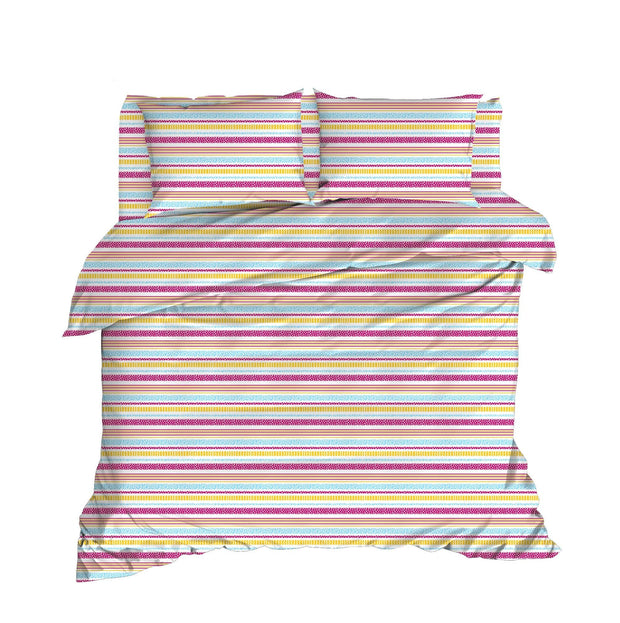 Asir Biancheria Da Letto di cotone İva Multicolore, 200 x 220 cm