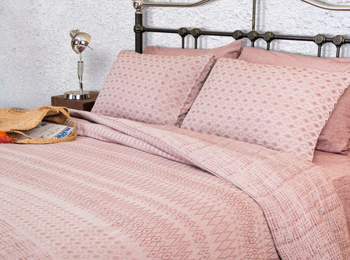 Asir Biancheria Da Letto di cotone Janna Multicolore, 220 x 220 cm