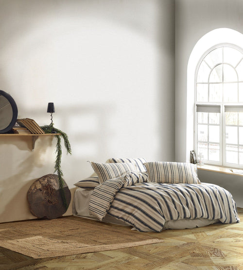Asir Biancheria Da Letto di cotone Jardin Beige, 200 x 220 cm