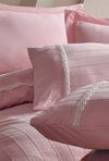 Asir Biancheria Da Letto di cotone Jasmin Rosa, 200 x 220 cm