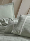 Asir Biancheria Da Letto di cotone Jasmin Verde, 200 x 220 cm