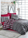 Asir Biancheria Da Letto di cotone Jonas Multicolore, 160 x 220 cm
