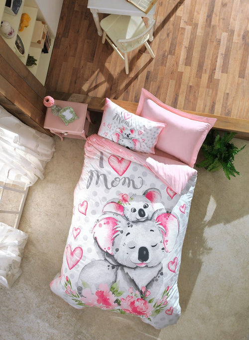 Biancheria Da Letto di cotone Koala Multicolore, 160 x 220 cm (1)