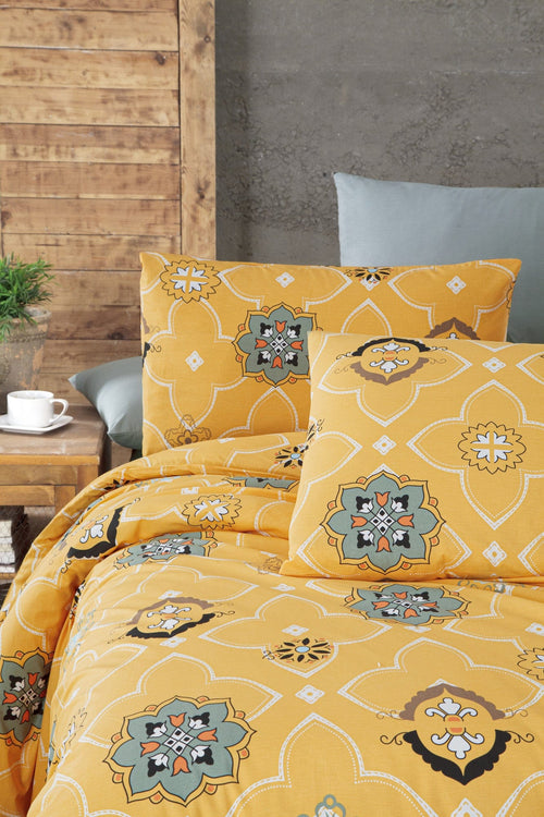 Asir Biancheria Da Letto di cotone Legend Multicolore, 200 x 220 cm