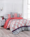 Asir Biancheria Da Letto di cotone Life Multicolore, 160 x 220 cm