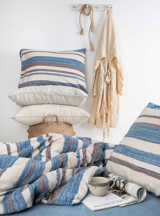 Asir Biancheria Da Letto di cotone Lonny Multicolore, 200 x 220 cm