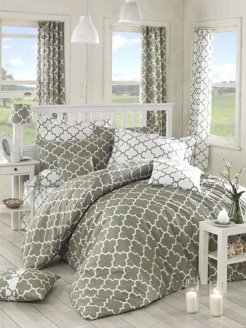 Asir Biancheria Da Letto di cotone Madalyon Multicolore, 200 x 220 cm