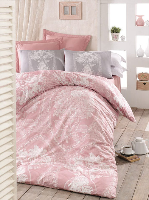 Asir Biancheria Da Letto di cotone Madam Multicolore, 200 x 220 cm