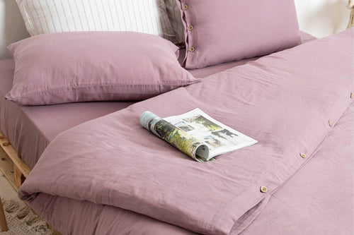 Asir Biancheria Da Letto di cotone Marla Lilla, 200 x 220 cm