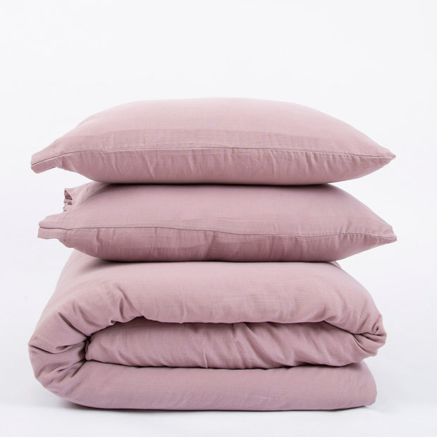 Asir Biancheria Da Letto di cotone Marla Lilla, 200 x 220 cm