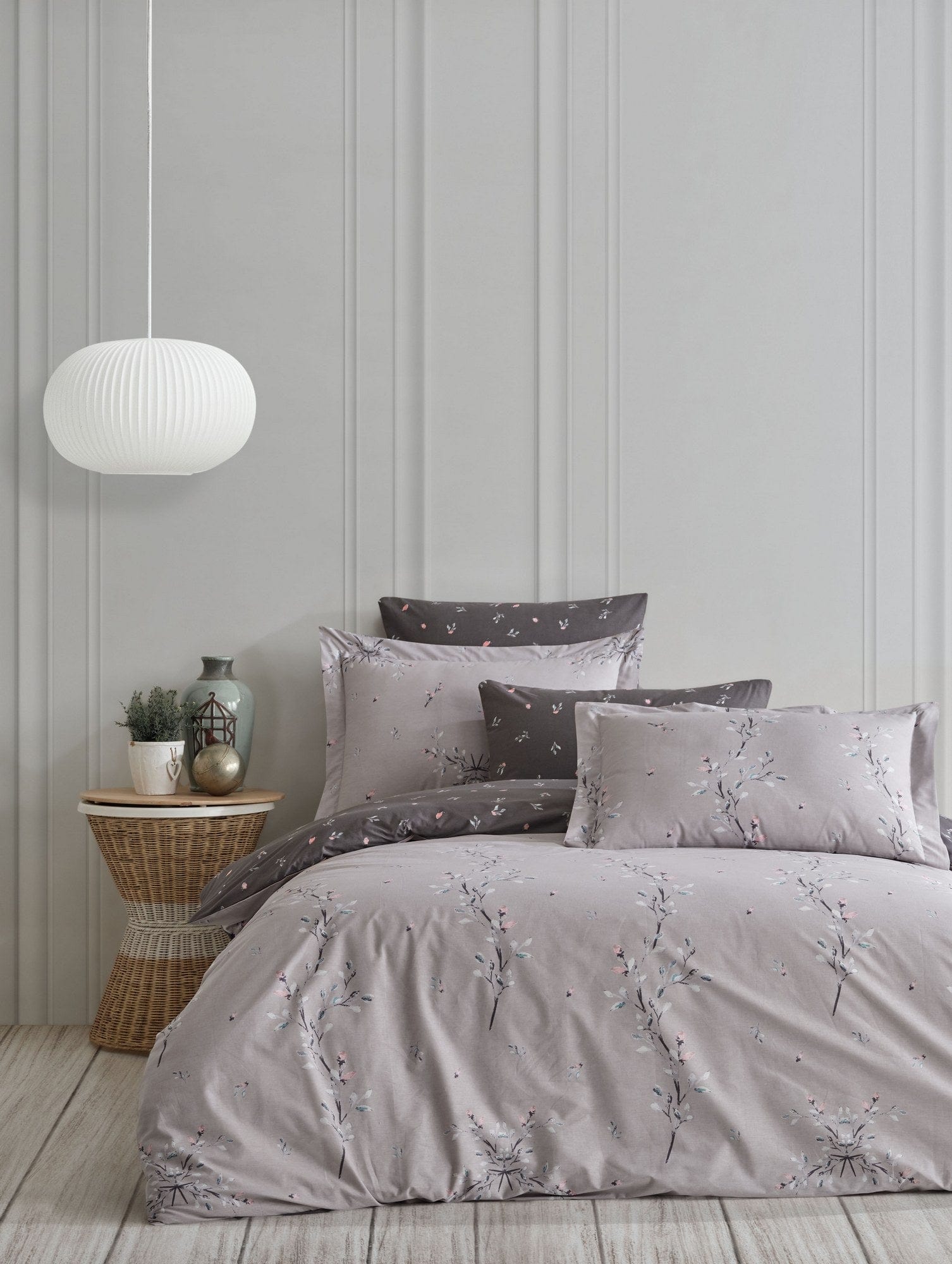 Asir Biancheria Da Letto di cotone Mayda Multicolore, 200 x 220 cm