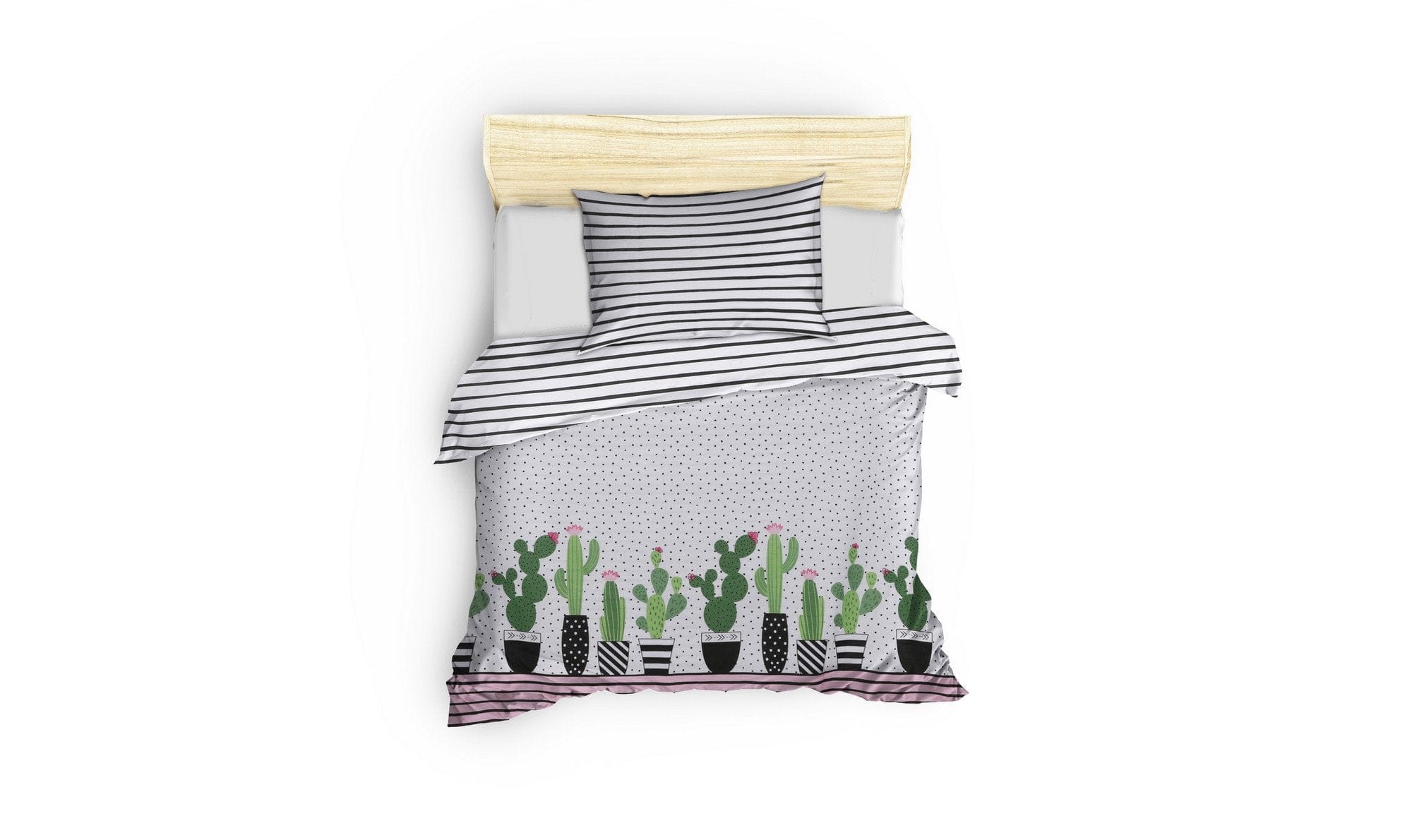 Asir Biancheria Da Letto di cotone Milky Multicolore, 160 x 220 cm