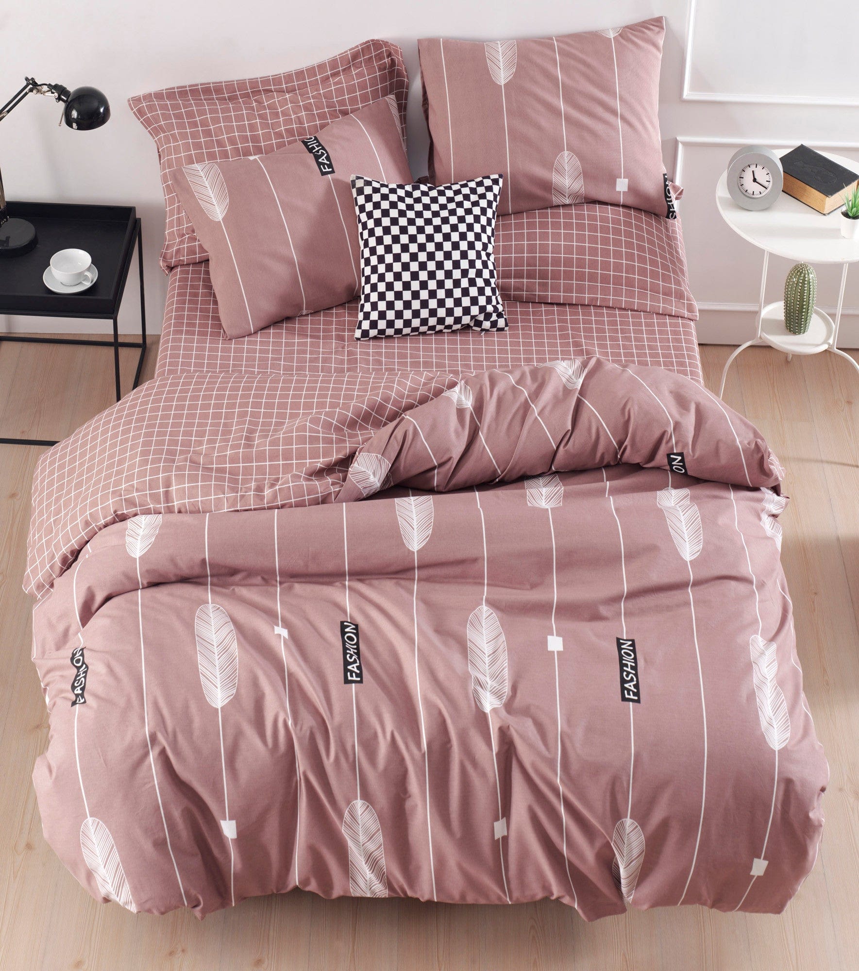 Asir Biancheria Da Letto di cotone Modena Multicolore, 200 x 220 cm
