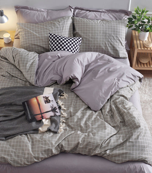 Asir Biancheria Da Letto di cotone Monte Multicolore, 200 x 220 cm