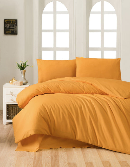 Biancheria Da Letto di cotone Mustard Giallo, 200 x 220 cm