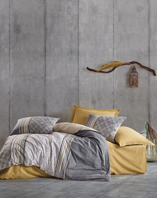 Asir Biancheria Da Letto di cotone Nedra Multicolore, 200 x 220 cm
