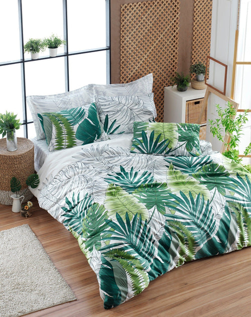 Asir Biancheria Da Letto di cotone Nui Multicolore, 200 x 220 cm