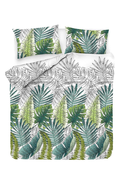 Asir Biancheria Da Letto di cotone Nui Multicolore, 200 x 220 cm