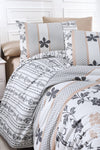 Asir Biancheria Da Letto di cotone Oak Multicolore, 200 x 220 cm