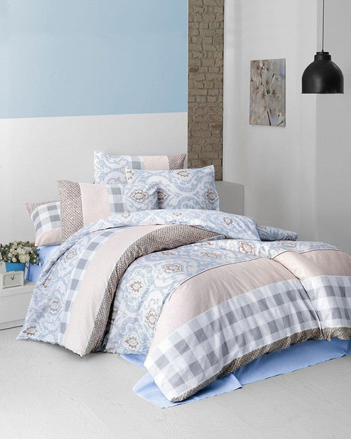 Asir Biancheria Da Letto di cotone Oscar Multicolore, 200 x 220 cm