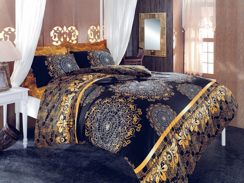 Asir Biancheria Da Letto di cotone Osman Multicolore, 200 x 220 cm