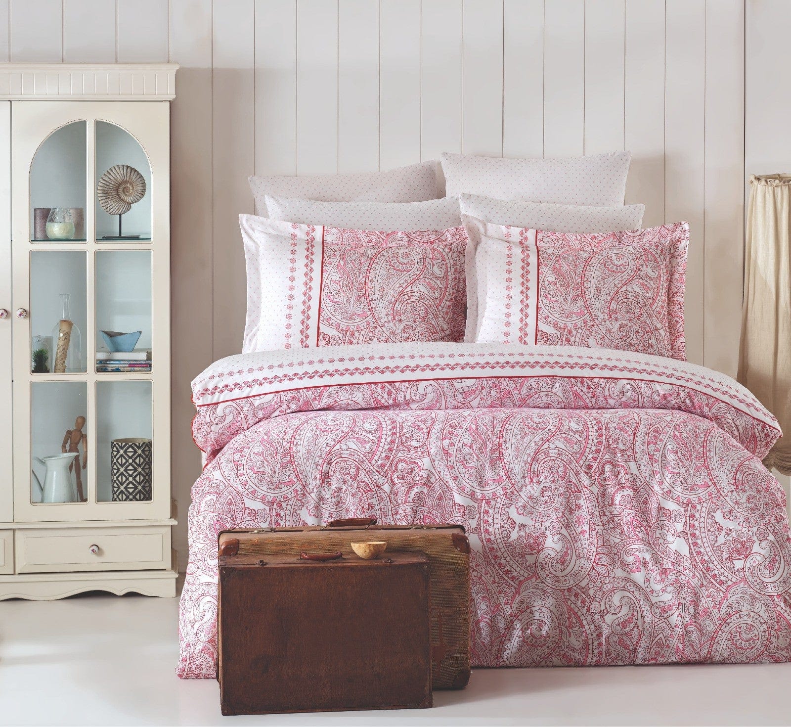 Biancheria Da Letto di cotone Paisley Multicolore, 200 x 220 cm