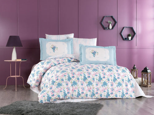 Asir Biancheria Da Letto di cotone Perla Multicolore, 200 x 220 cm