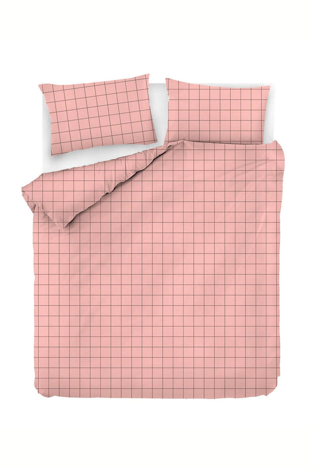 Asir Biancheria Da Letto di cotone Piga Rosa, 200 x 220 cm