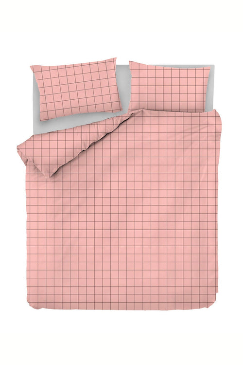 Asir Biancheria Da Letto di cotone Piga Rosa, 200 x 220 cm