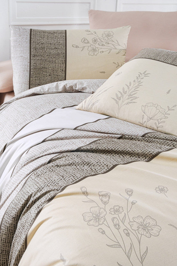 Asir Biancheria Da Letto di cotone Pine Multicolore, 160 x 220 cm